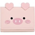 Pikkukuva 2 / 5: Kawaii-lompakko tytöille, söpö sika, naisten lompakko, kortti- ja setelirahan pidike, järjestäjä, sika, vaaleanpunainen A916-773 Pink