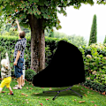 Pikkukuva 5 / 5: Riippuva aurinkotuolin suojus, valmistettu 420D Oxford-kankaasta puutarhakeinuun, kuistille, nurmikolle, huonekalusuojaan, 1 kpl