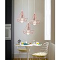 Miniatyrbillede 4 af 4: Pendellampe Industrielt Retro Loftlampe 3 Lys Diamantformet Metal Chandelier Pendellampe til Stue