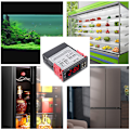 Miniatyrbillede 3 af 5: Elektronisk digitalt display klækning akvarium termostat, controller (110-220V)