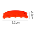 Miniatyrbillede 2 af 5: Trong Silikonhåndtag Bærer 4 stk. Plastikposeholder Bærer Stærk Silikonhåndtag Bærer til Indkøbsposer Affaldsposer Red
