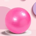 Pikkukuva 3 / 5: Tasapainolautapallo joogatreeniin, pilatesharjoitteluun, venyttelyyn, kuntoiluun, kotisalitreeniin Pink Glossy-45Cm