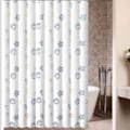 Miniatyrbillede 3 af 5: 80W*180H Bred Ocean Polyester Bruseforhæng,