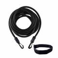 Motståndsbands Simtether Stationär Simning, Simsele Statisk Simningsbälte Black 4M