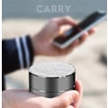 Miniatyrbild 5 av 5: Bluetooth-högtalare i legering, bärbar minihögtalare (silvergrå)