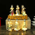 Miniatyrbilde 2 av 5: 6-pakke klare LED-julekuler med hengende lys for juletre, bryllup, bursdag