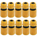 Miniatyrbillede 1 af 5: 10 stk. haveslangekobling, haveslangeforbindelse, haveslangekoblinger i plast, haveslangekobling, slangekobling
