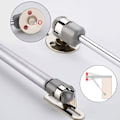 Miniatyrbilde 3 av 5: 4 stk Gassdempere 100N Hydrauliske Hengsler Gassdempere Gassdemper Hydraulisk Møbel Luftfjær Kjøkken Hydraulisk For Løfting Dør Skap Kjøkkenmøbler