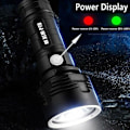Miniatyrbillede 3 af 4: p70 Lommelygte, 30.000-100.000 Lumen Højtydende LED Ultra Lys Vandafvisende Lommelygte, Mest Kraftfulde XLM-P70 50W 3-Modes Blitz