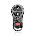 Miniatyrbild 1 av 5: 3 Knappar för Dodge-Chrysler 1998-2004 GQ43VT17T för Smart Fjärrkontroll för Nyckelbricka 3/4 Knappar