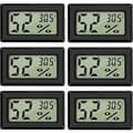 Mini Digital LCD Termometer Hygrometer Temperatur Luftfuktighet -50~70℃ 10%~99% RH Bärbar Termometer Thermo Hygrometer I