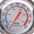 Miniatyrbild 3 av 4: Universal Ugnstermometer för Bakning, Mat, Kött, Mikrovågsugn, Kokare, BBQ - Temperaturmätare