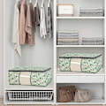 Miniatyrbild 5 av 5: Täcke Organizer Väska Kläder Packning Väska Förvaring Väska M green