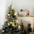 Miniatyrbilde 5 av 5: 10 LED Eventyrlys Kuler Lysdekorasjon for Juletre Hage Terrasse Balkong Julekule Lys Plug-in Varm Hvit
