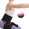 Miniatyrbilde 4 av 5: Treningsformende Shapewear, Kroppstrener For Vektreduksjon Daglig Bruk Pink S M