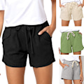 Miniatyrbild 4 av 5: Damshorts i boxarstil, avslappnade, sommar 2023 Leopard Print 4XL
