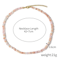 Miniatyrbillede 1 af 5: Halskæde Krystal Choker Mode Smykker B1670 N2205-5
