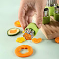 Miniatyrbillede 5 af 5: Kageform i form af grøntsager og frugt, mini-kageform, sandwichform til børns bagning, madpakke og madpynt