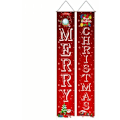 Miniatyrbild 5 av 5: Julbanner Merry Christmas Veranda Skylt Banner Dörr Juldekoration Banner F LYCXAMES