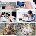 Miniatyrbillede 4 af 4: 4 stk. Sugerør til Karosserier Sugerør 4 Forskellige Farver Buler Sugerør Sugestyrke Diameter Til Elektronisk Bil Glas Metal Reparation