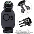 Miniatyrbild 3 av 4: Hjälp Alarm. 130db Yttre Personligt Armband Nödalarm Med LED-belysning Och
