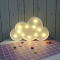 Miniatyrbillede 5 af 5: Batteridrevet LED Sky Natlampe til Piger - Festartikler (Hvid)