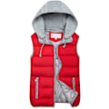 Miniatyrbild 1 av 3: Röd M höst-vinter bomulls-clip dam Koreansk version plus size red M