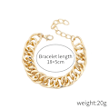 Miniatyrbillede 1 af 5: Armbånd Vintage Guld Farve Mode Smykker B2406 S2009-03