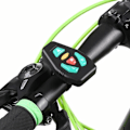 Miniatyrbild 1 av 5: Trådlös Fjärrkontroll Blinkande Signaler För Ryggsäck Reflekterande Väst För Cykling Löpning Promenader Jogging, Fjärrkontroll