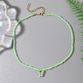 Miniatyrbillede 4 af 5: Halskæde Butterfly Choker Mode Smykker B1623 N2107-23
