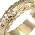 Miniatyrbild 5 av 5: Elegant Smyckesgåva - Ring med Rosblommor i Legering för Kvinnor, Perfekt för Fest Golden US 7