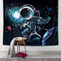 Miniatyrbillede 2 af 4: Mandala Gobelin, Galakse Gobelin, Astronaut Gobelin til Børn Mænd Kvinder Soveværelse Væg Dekoration Gobelin til Værelse Dekoration (Sur