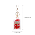 Miniatyrbillede 3 af 3: Japansk Amulett Vedhæng Japansk Stil Fred Velsignelse Taske Heldskat Nøglering