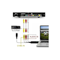 Miniatyrbillede 5 af 5: Rybozen USB 2.0 Audio/Video Konverter Digitaliserer og Redigerer Video fra Enhver Analog Kilde Inklusive VHS DVD VCR
