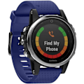 Miniatyrbillede 2 af 5: Rem til Garmin Fenix ​​​​5s / Fenix ​​​​5s Plus / Fenix ​​​​6s / Fenix ​​​​6s Pro, 20mm bred silikone Quick-Fit urrem, flere farver (blå