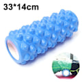 Miniatyrbild 1 av 3: Fascia Rullar, Extra Lång Foam Roller, Pilates Roller för Hals, Rygg, Ryggrad och Säte, Triggerpunkt Massage Roller för Självmassage Blue