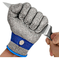 Miniatyrbild 1 av 5: Anti-Skärhandskar, Högpresterande Skyddsnivå 5, Kökshandskar, Anti-Skär Arbetshandskar för Skärning av Kött, Fisk