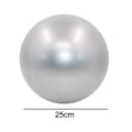 Miniatyrbild 2 av 5: Träningsboll, Yogaboll, Pilatesboll, Stabilitetsboll, förbättrar balans, core-träning och fysioterapi Silver