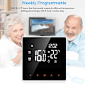 Miniatyrbild 4 av 5: Smart Termostat Digital Temperaturregulator LCD Pekskärm Veckovis Programmerbar Elektrisk Termostat Golvvärme