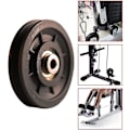 Miniatyrbild 4 av 4: Lyfttillbehör, 4 st 110 mm Lager Nylon Rulle, Viktlyftningsrulle, Universalhjul för Kabelmaskin Gym Utrustning Garageport