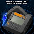 Miniatyrbild 4 av 5: Batterikapacitetstestare, Digital Display, Multifunktionell, 1#, 2#, 5#, 7# Batteri