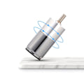Miniatyrbillede 4 af 5: Elektrisk negleklipper til kæledyr med LED-lys til rengøring af manicure, hvid