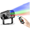 Miniatyrbilde 3 av 5: Uv Led Projektor Festlys Usb Lampe Rgb Dj Projektor Disco Lys Fjernkontroll Belysning For Lumiere Scene Hage Stue