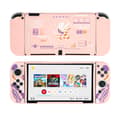 Skyddsfodral för Nintendo Switch OLED, Slim Hårt Skal Mjukt