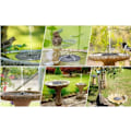 Miniatyrbillede 5 af 5: Solcelledrevet springvand / Vandpumpe / Pumpe Sort Black 16cm