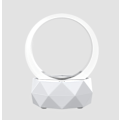 Miniatyrbild 1 av 5: Nattlampa Bluetooth-högtalare, Smart trådlös färgglad Bluetooth-högtalare för hemmet (vit)