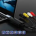 Miniatyrbillede 2 af 5: Rybozen USB 2.0 Audio/Video Konverter Digitaliserer og Redigerer Video fra Enhver Analog Kilde Inklusive VHS DVD VCR
