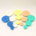 Pikkukuva 2 / 5: 32 kpl 25 mm, 50 mm ja 80 mm hionta- ja kiillotussienikokoelma auton kiillotuskoneille