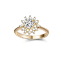 Miniatyrbillede 5 af 5: Moderne, skinnende og enkel ring Kzcr513e6