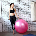 Miniatyrbillede 5 af 5: Stabilitetsbold, Yogabold, Fysisk Kernetræning, Balance Pink 45Cm